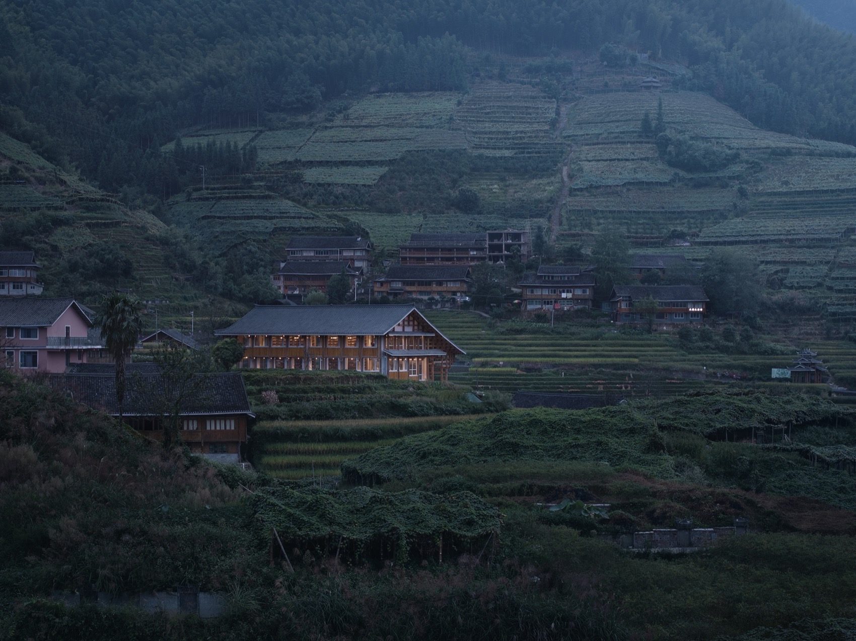 马海村综合文化馆丨中国桂林丨北京九七华夏文旅此间工作室,南大间架工作室-106