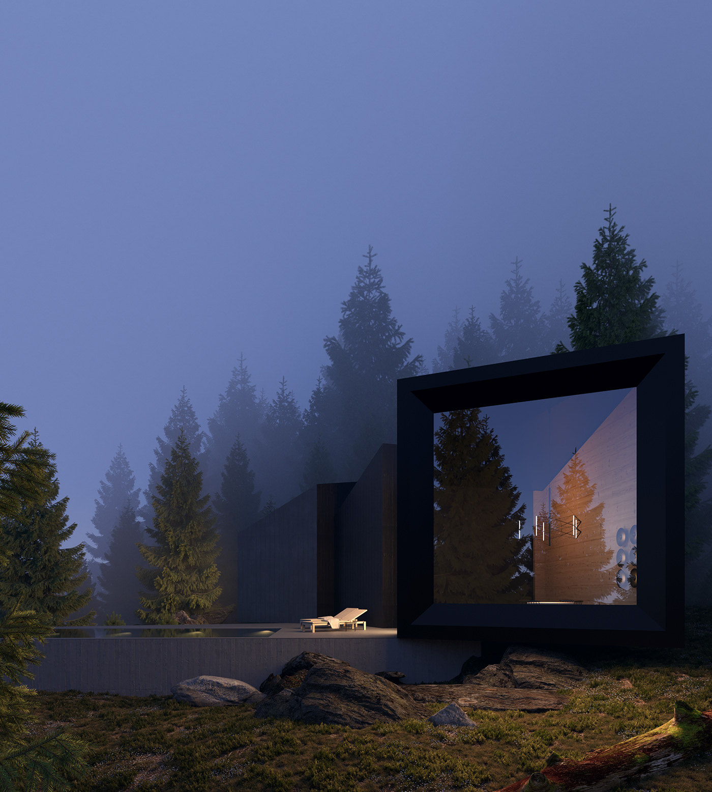 智能温泉度假屋丨乌克兰丨MIchael Samoriz-0