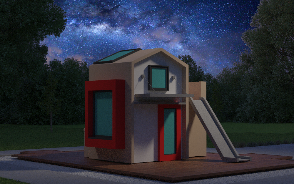 项目剧场（具体含义需结合更详细的语境确定，Playhouse常见有剧场、儿童游戏室等意思，这里按常见的剧场来翻译） 丨Quattro Studio-20