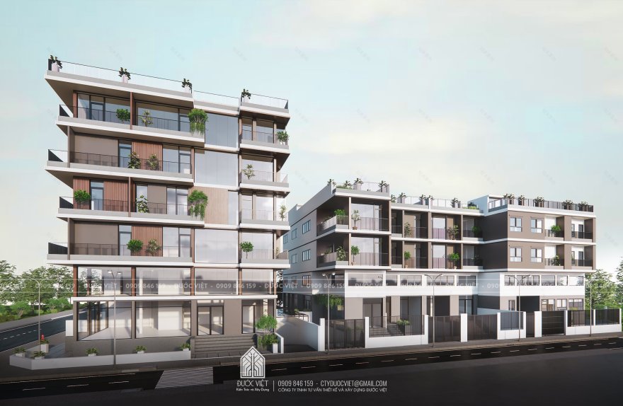 联排别墅和店屋街区丨越南胡志明市丨Được Việt 建筑咨询公司-20