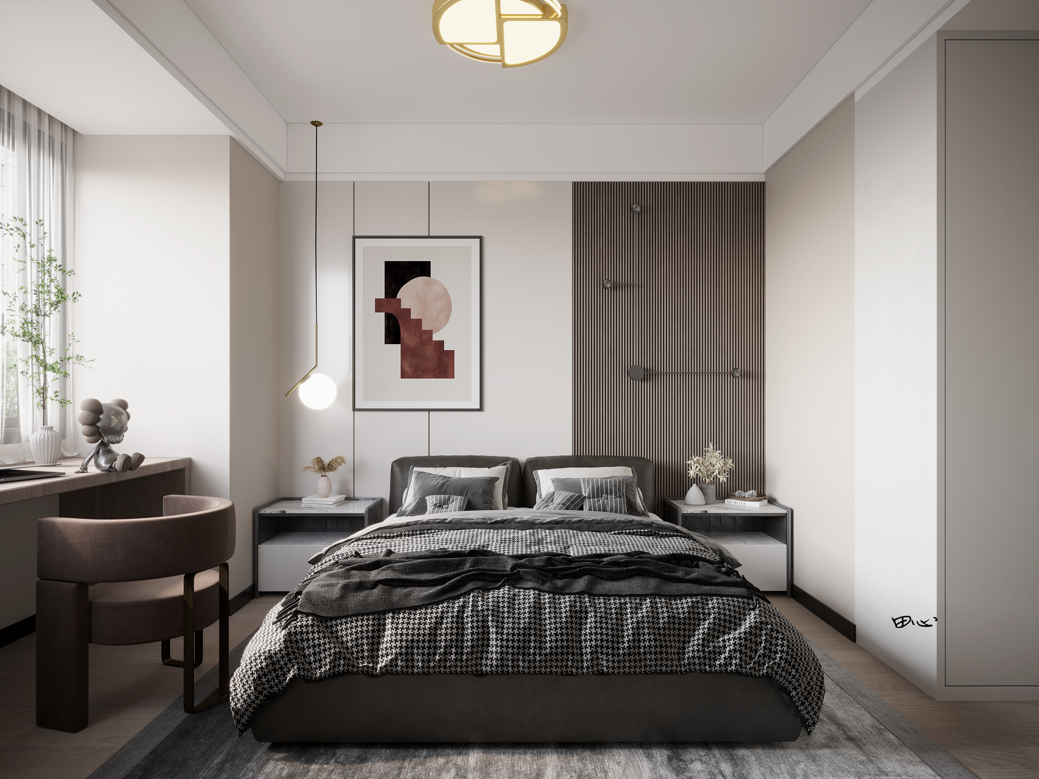 自然意境下的现代平层设计-13