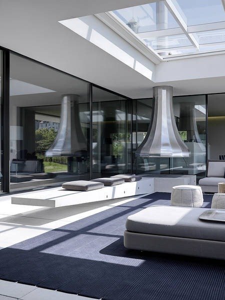 豪华别墅 现代风格Swiss Fine Line無與倫比的海濱別墅-8