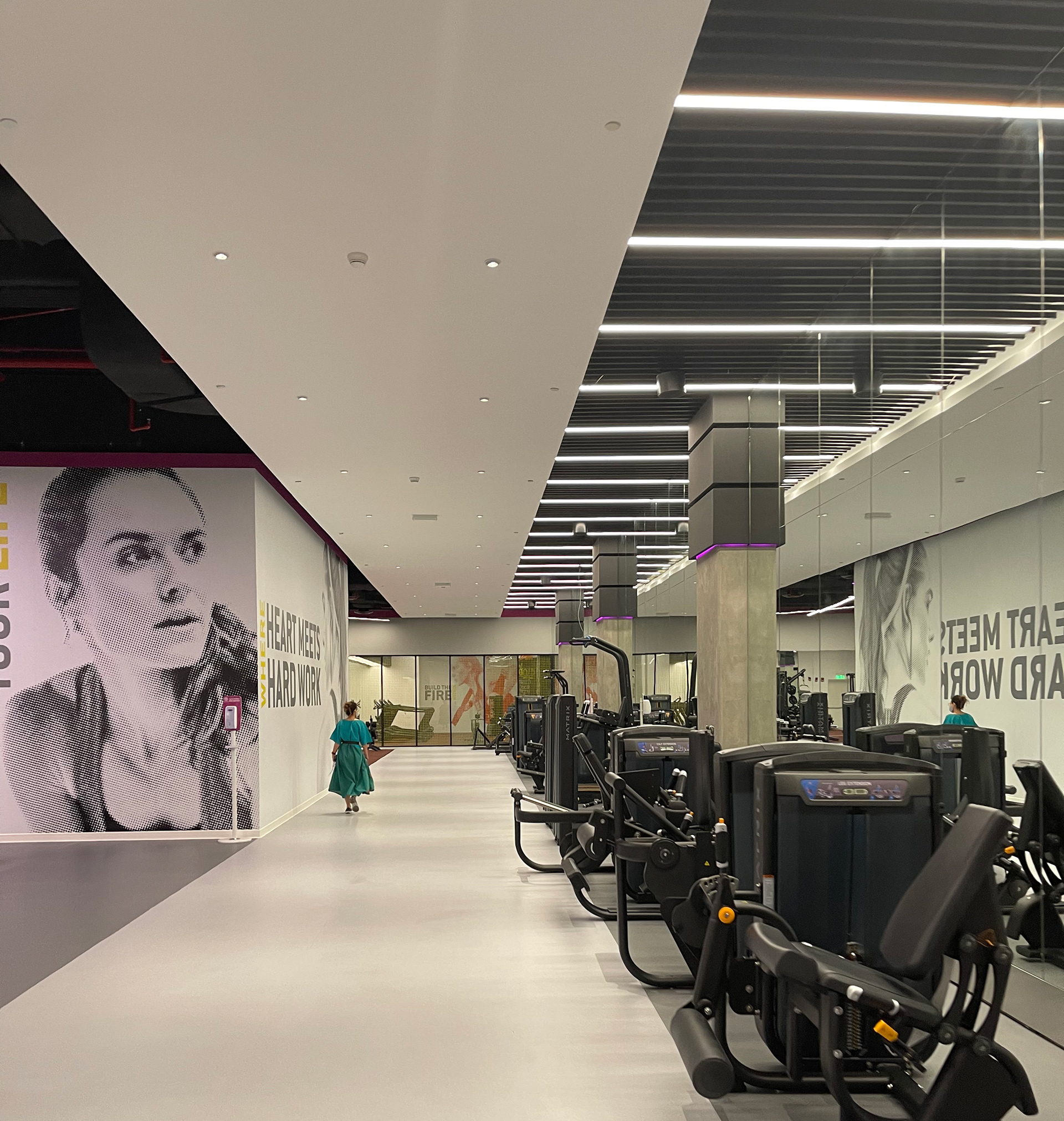 女士专用金仕堡健身房丨Archgroup-71