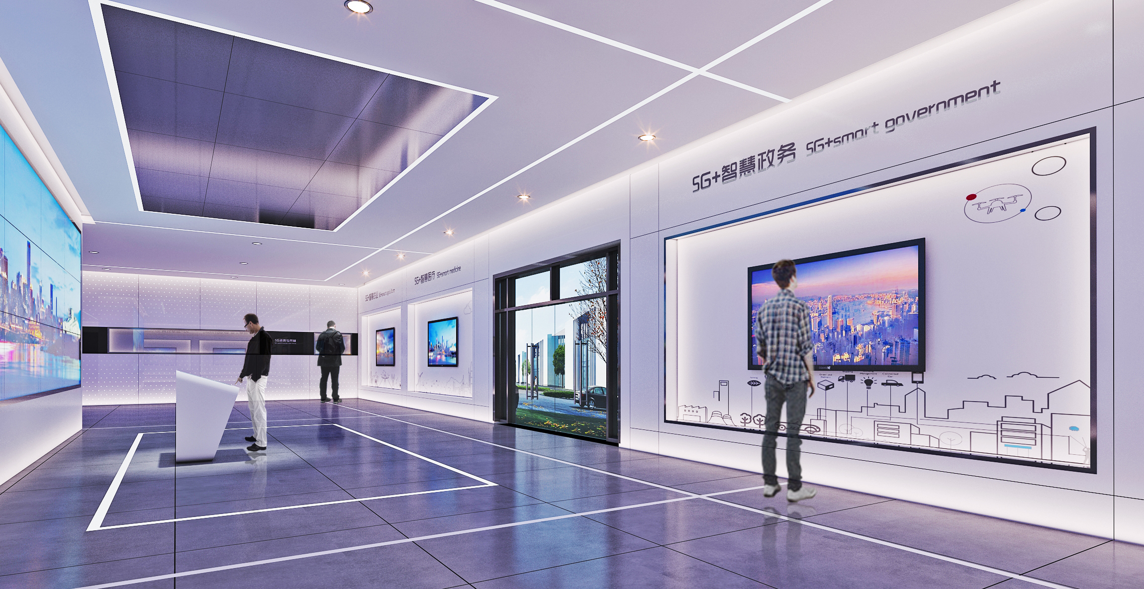 5G移动营业厅与展厅 5G Mobile Business Hall and Exhibition Hall-7