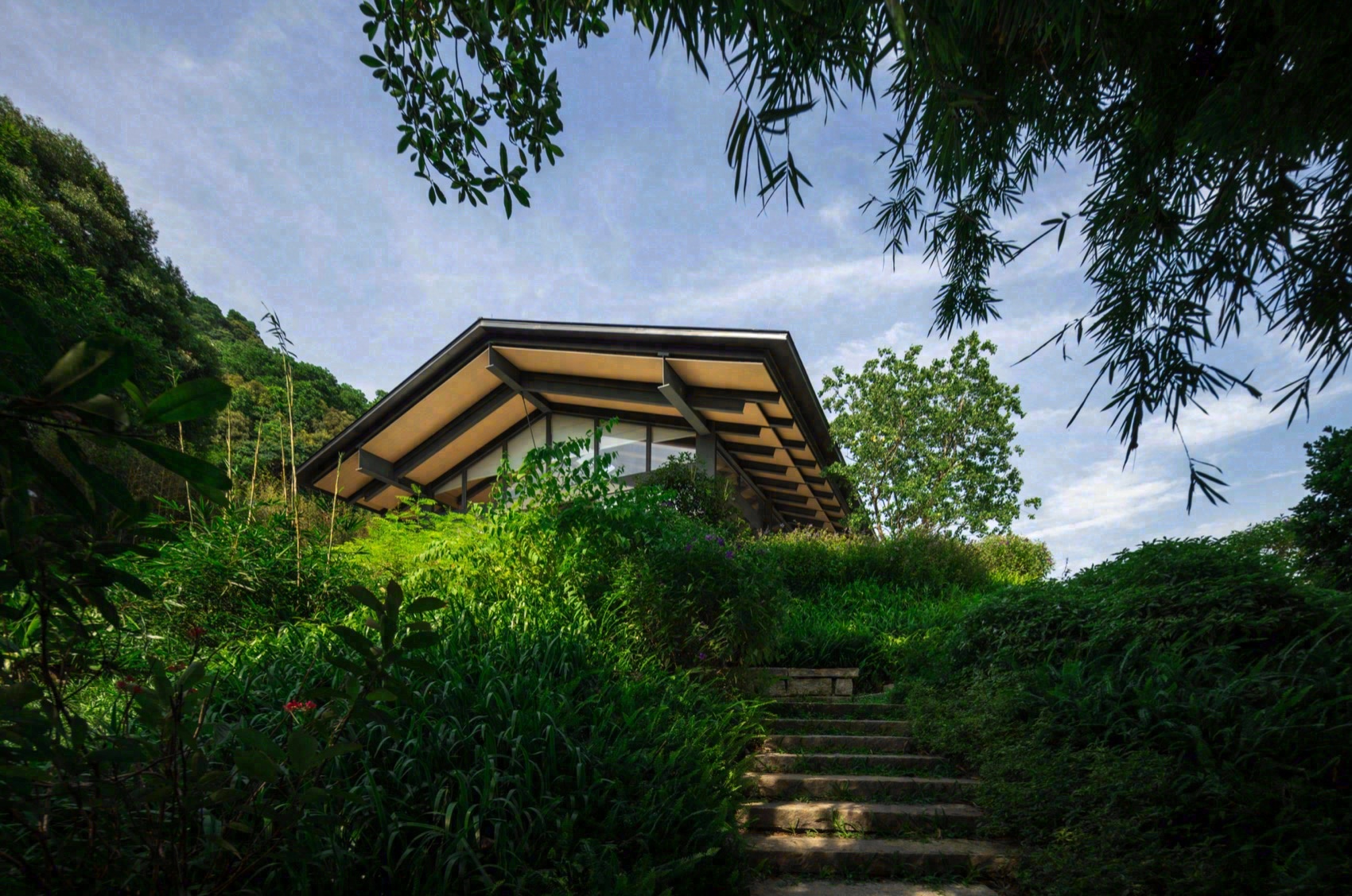 静谧·中新广州知识城迳下城市景区综合驿站项目创作实践丨中国广州丨华南理工大学历史环境保护与更新研究所等-19