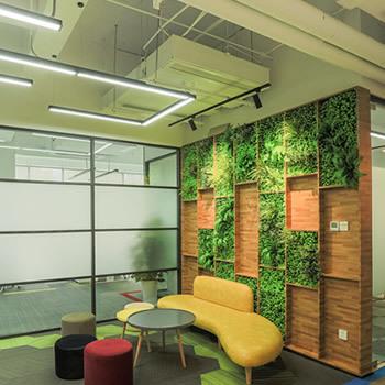 文思海辉办公室装修设计实景展示-14