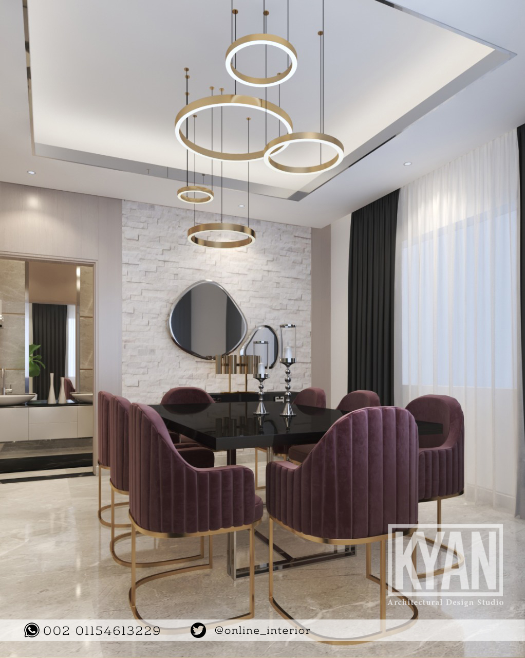 男士议会厅和餐厅-6