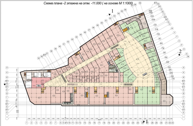 莫斯科巴维列茨卡亚广场地下购物中心及广场美化项目丨俄罗斯莫斯科丨“莫斯科项目2”研究所,Buromoscow公司-26