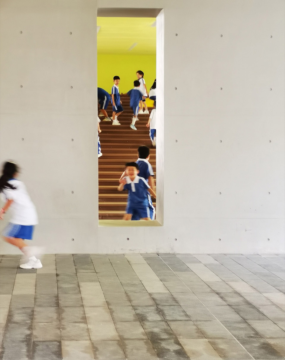 深圳福田绿洲小学丨中国深圳丨悉地国际东西影工作室-180