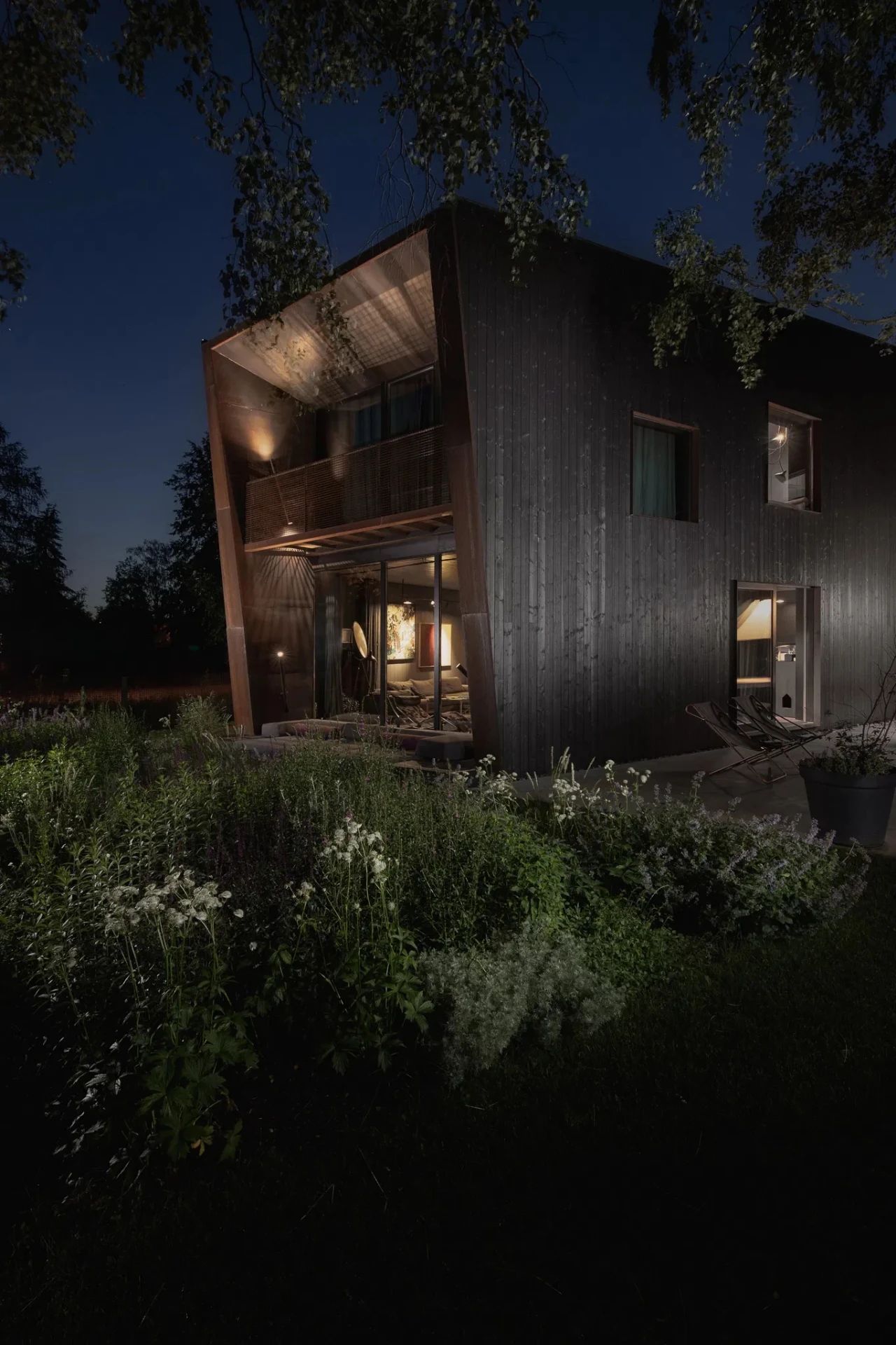 189m²黑色系别墅-45