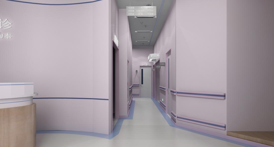 安徽私人诊所精致设计，一楼二楼平面布置图及效果图赏析-6