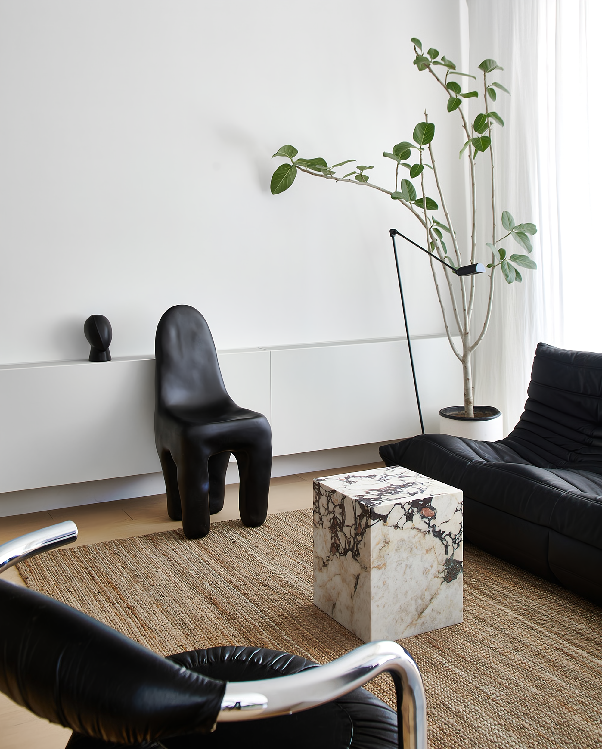 宝格丽大理石打造的小家丨中国北京丨NOTHING DESIGN-8