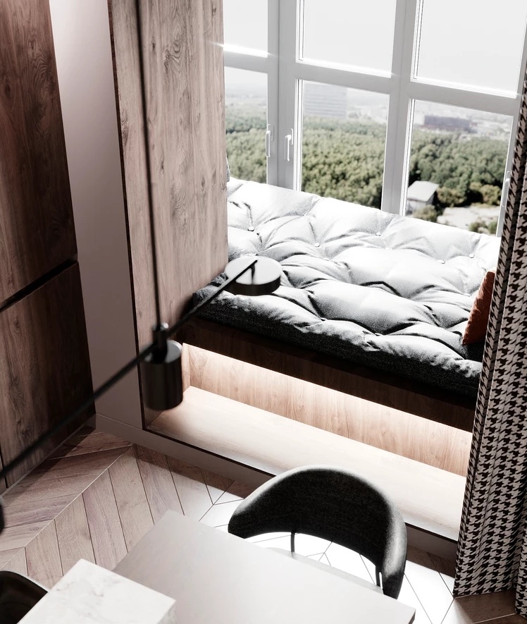 橘色+蓝色 如梦般恬静，享受静谧时光-8