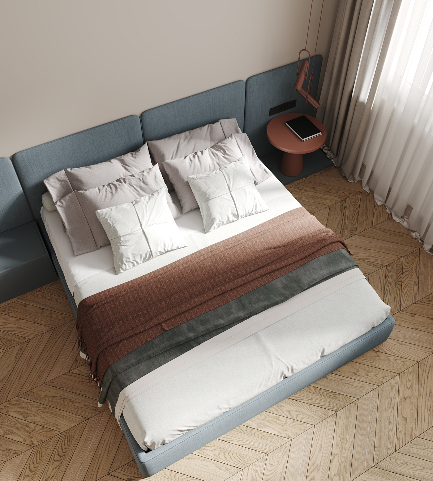 乌克兰基辅小空间公寓设计 很精致-19