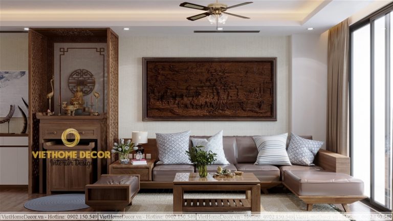 外交团公寓室内设计与施工项目丨越南河内丨Viet Home Decor-7