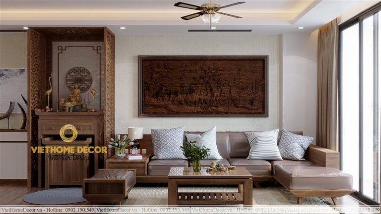 外交团公寓室内设计与施工项目丨越南河内丨Viet Home Decor-7