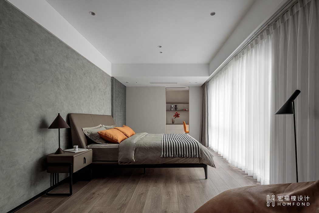 现代风格家庭住宅设计丨中国成都丨成都宏福樘设计-59