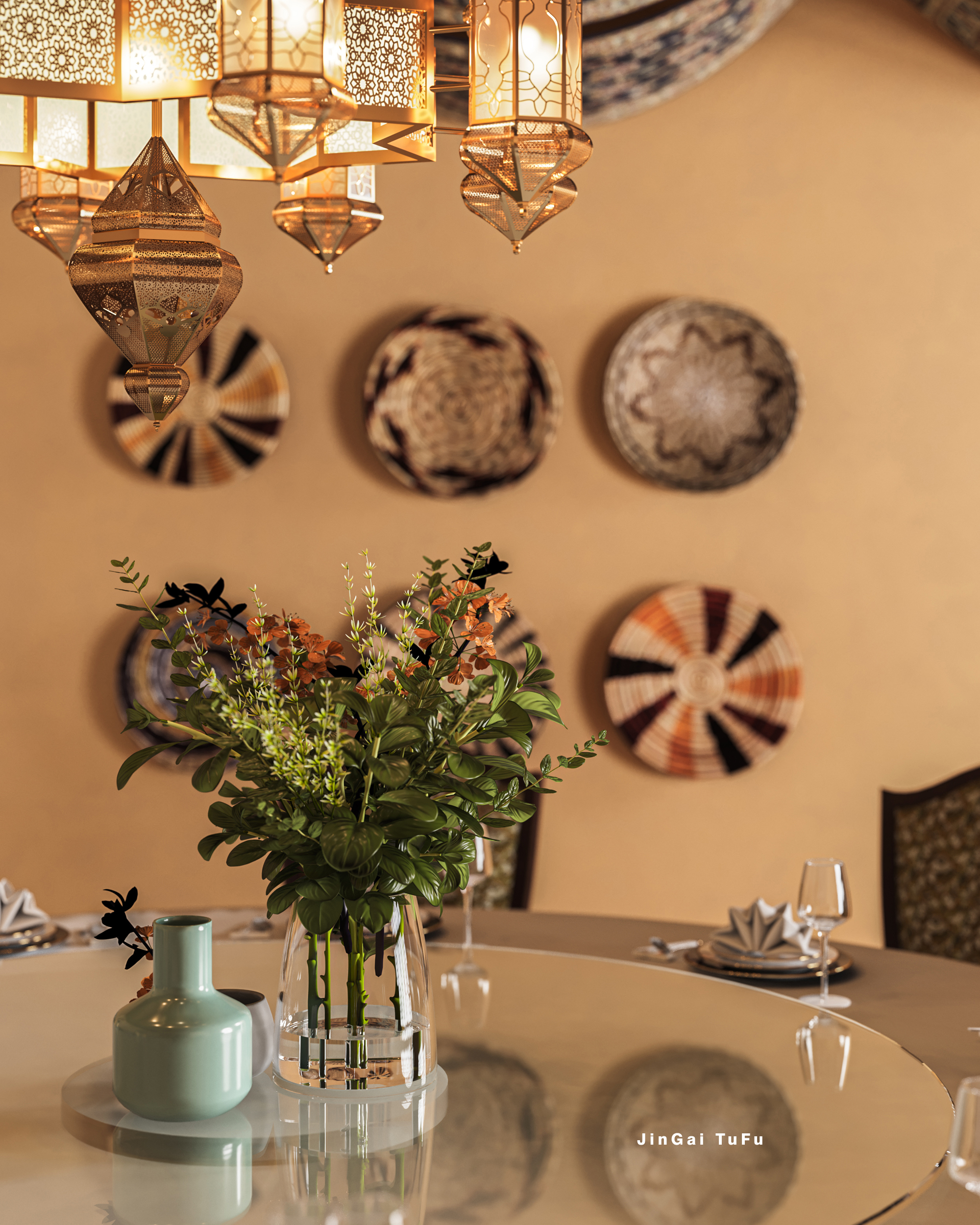 民族风情餐厅丨图夫 x 金该-7