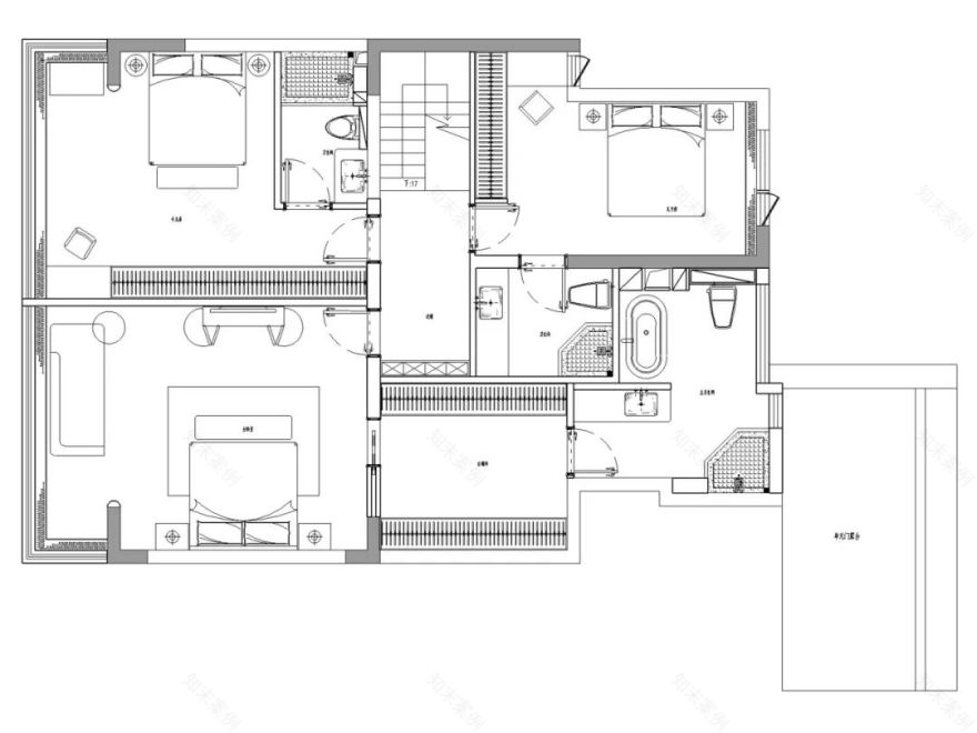 400㎡现代风超现实可居住艺术空间丨紫苹果全案设计-8