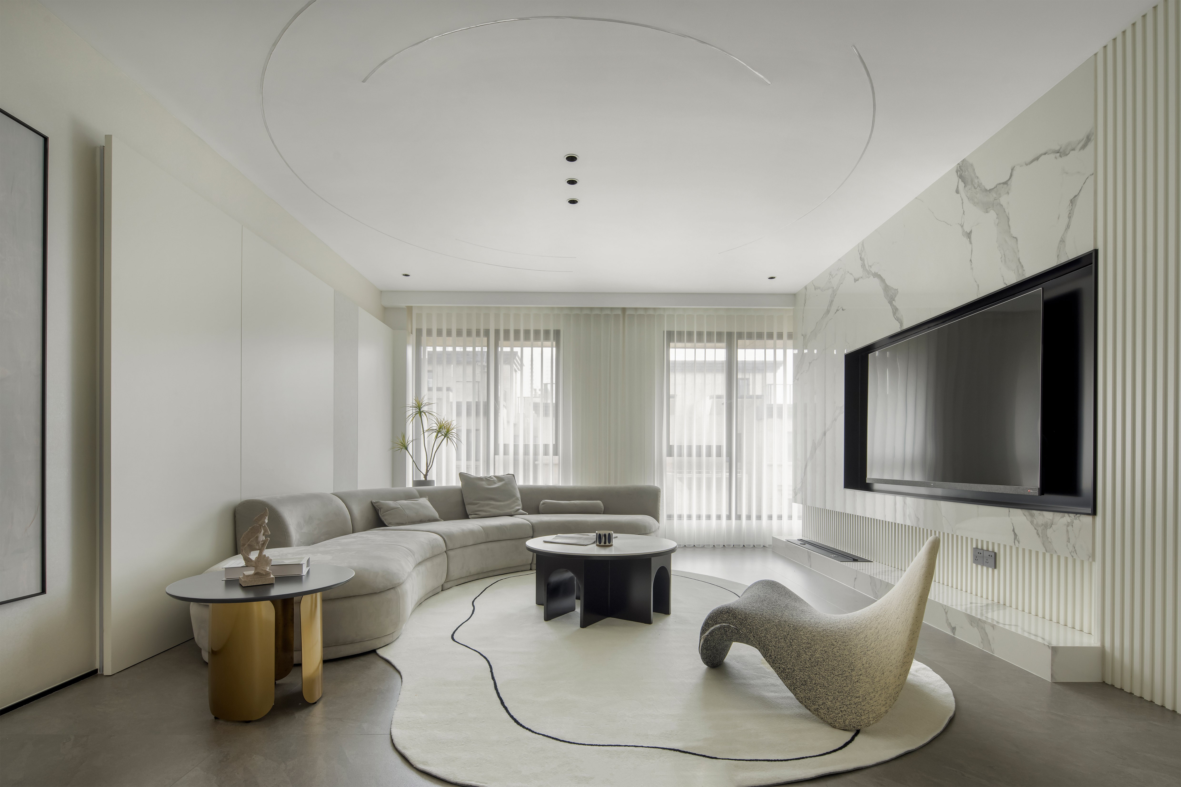 现代极简实景丨中国温州丨柏达装饰-38