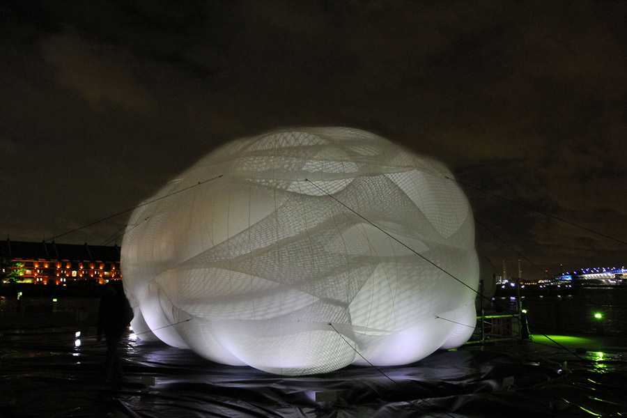 日本横滨白色充气泡泡——NUMEN 的创意设计-22