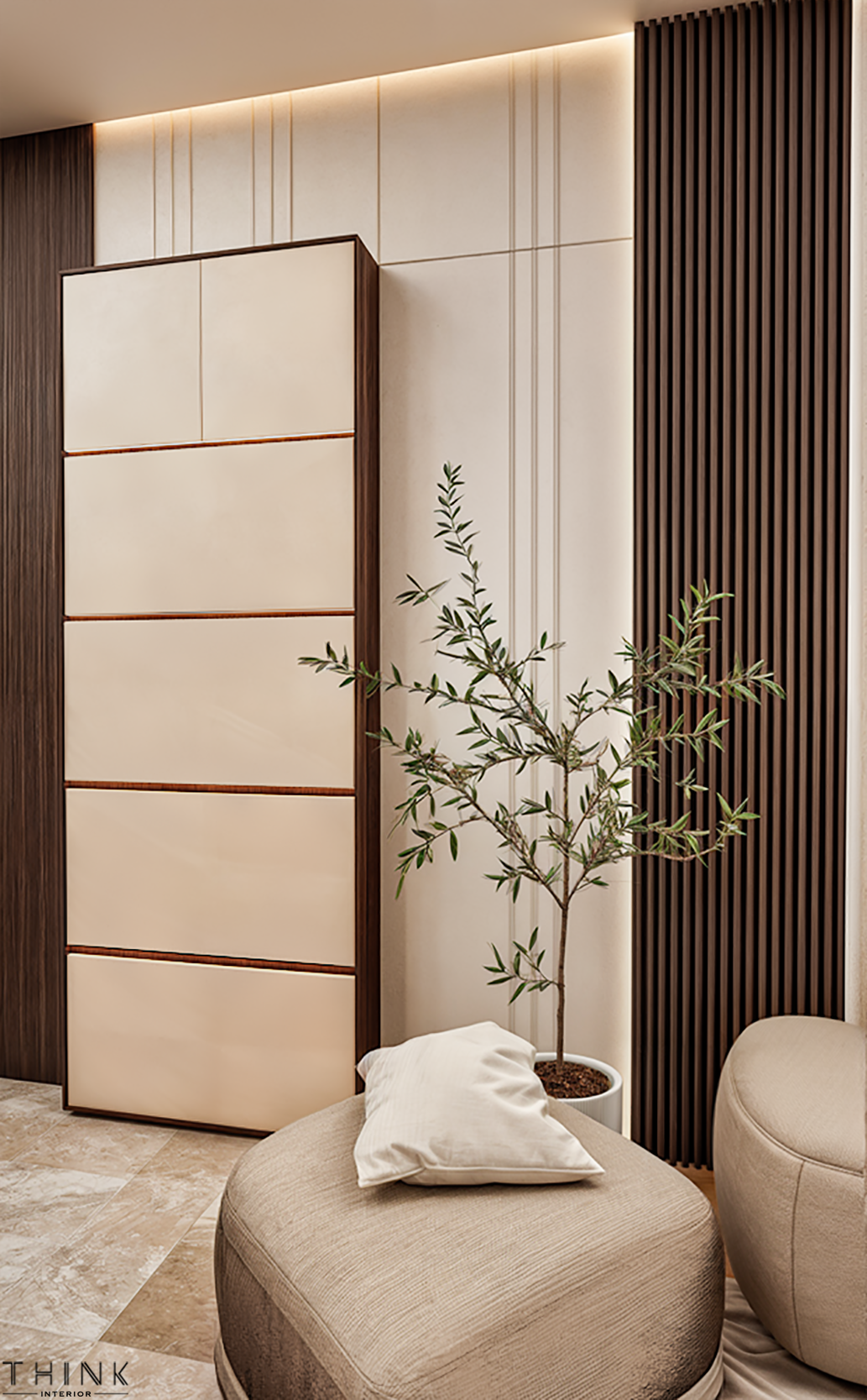 Elegant Modern Reception | Residential Interior Design-6