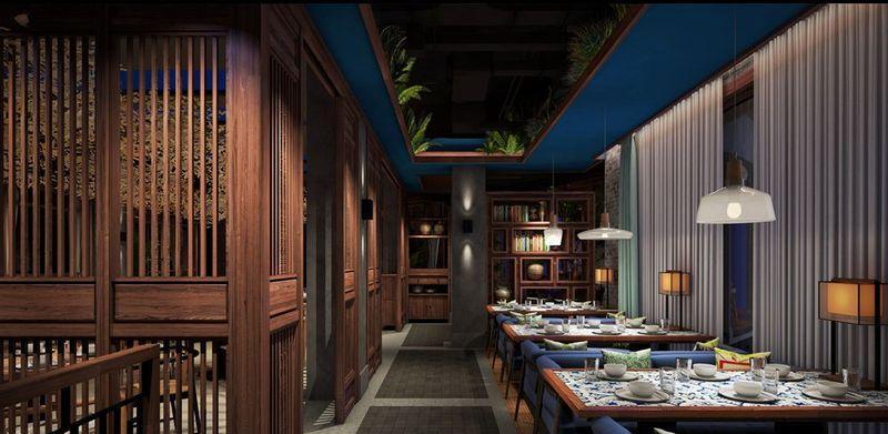 杭州品尚设计打造许昌群英会餐厅-8