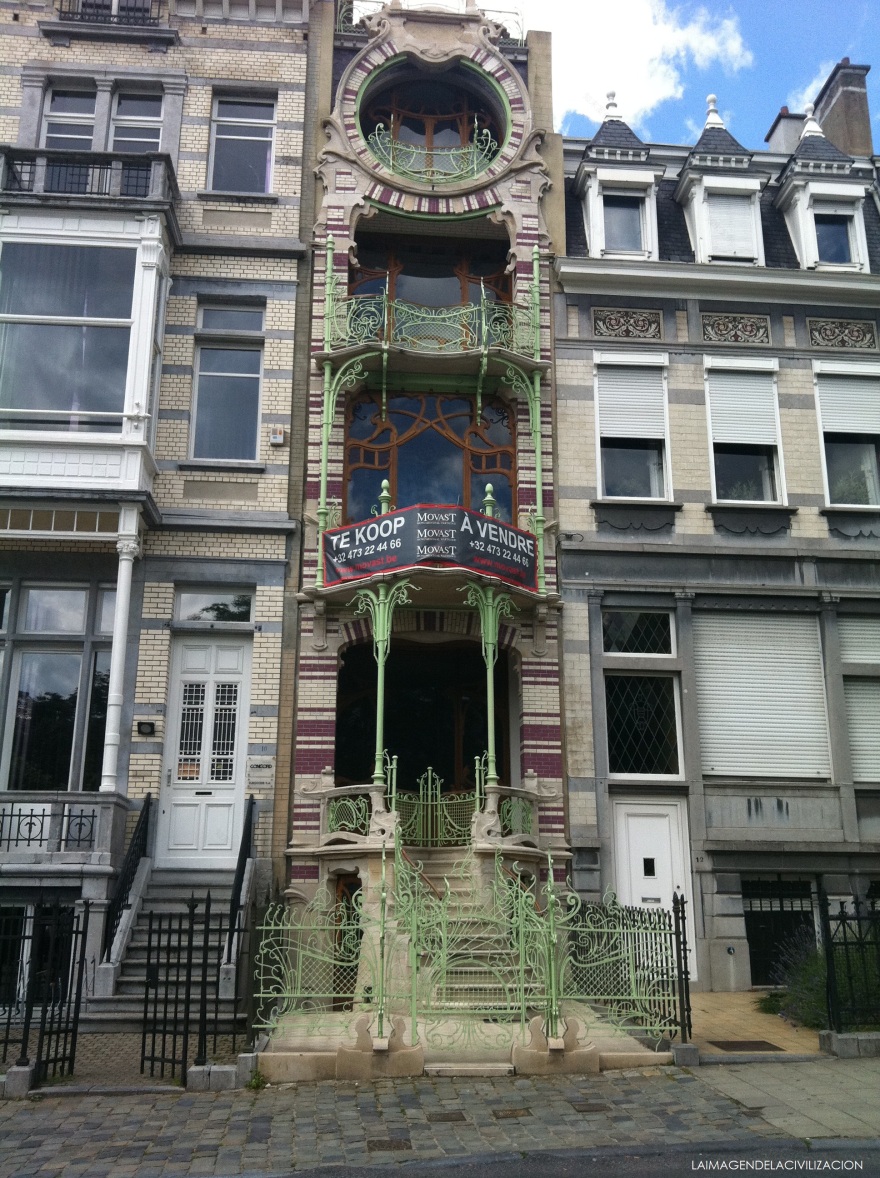 维克多·霍塔的新艺术风格建筑(含其住宅等)丨比利时丨维克多·霍塔等(保罗·汉卡尔等也有贡献)-19