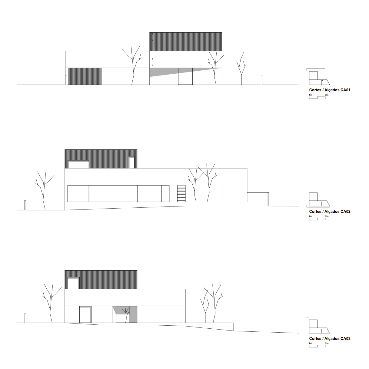 融入地形的葡萄牙私人住宅-104