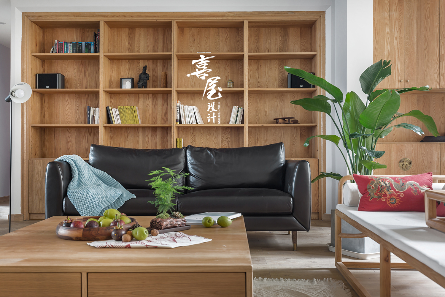 成都 150 平米新中式家居,实木演绎环保自然空间-9
