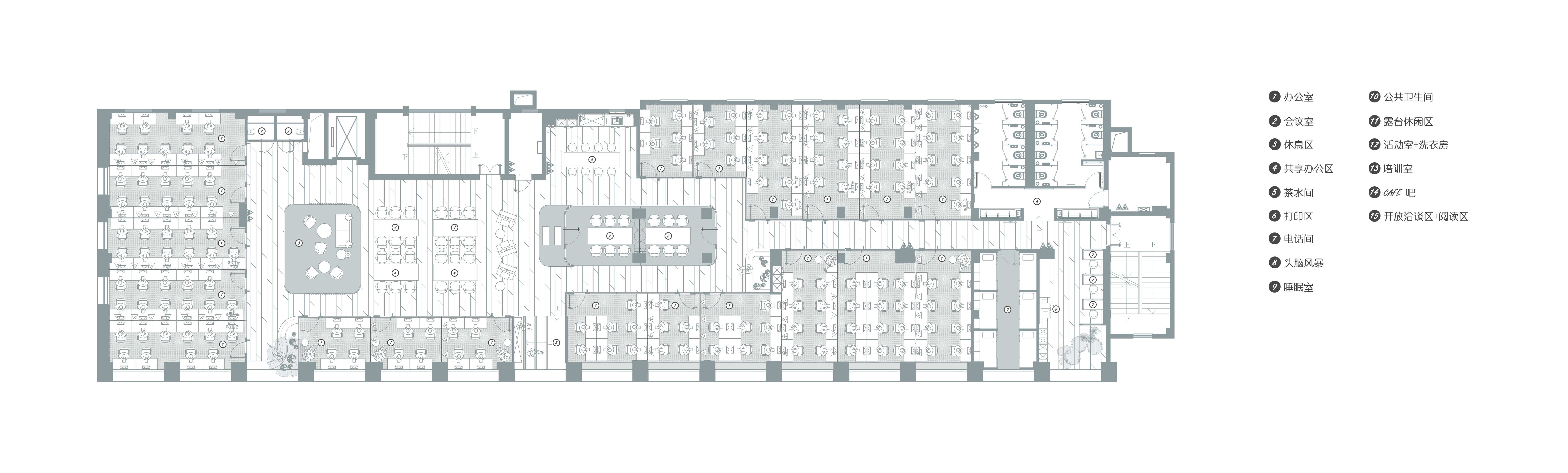 南京紫金山天文台·倍格硅巷联合办公 | 光速之旅的创意设计-60