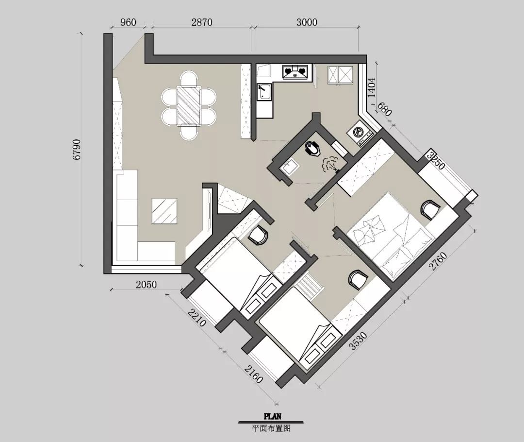 旧房翻新大改造！脏、乱、秒变现代北欧范！-32