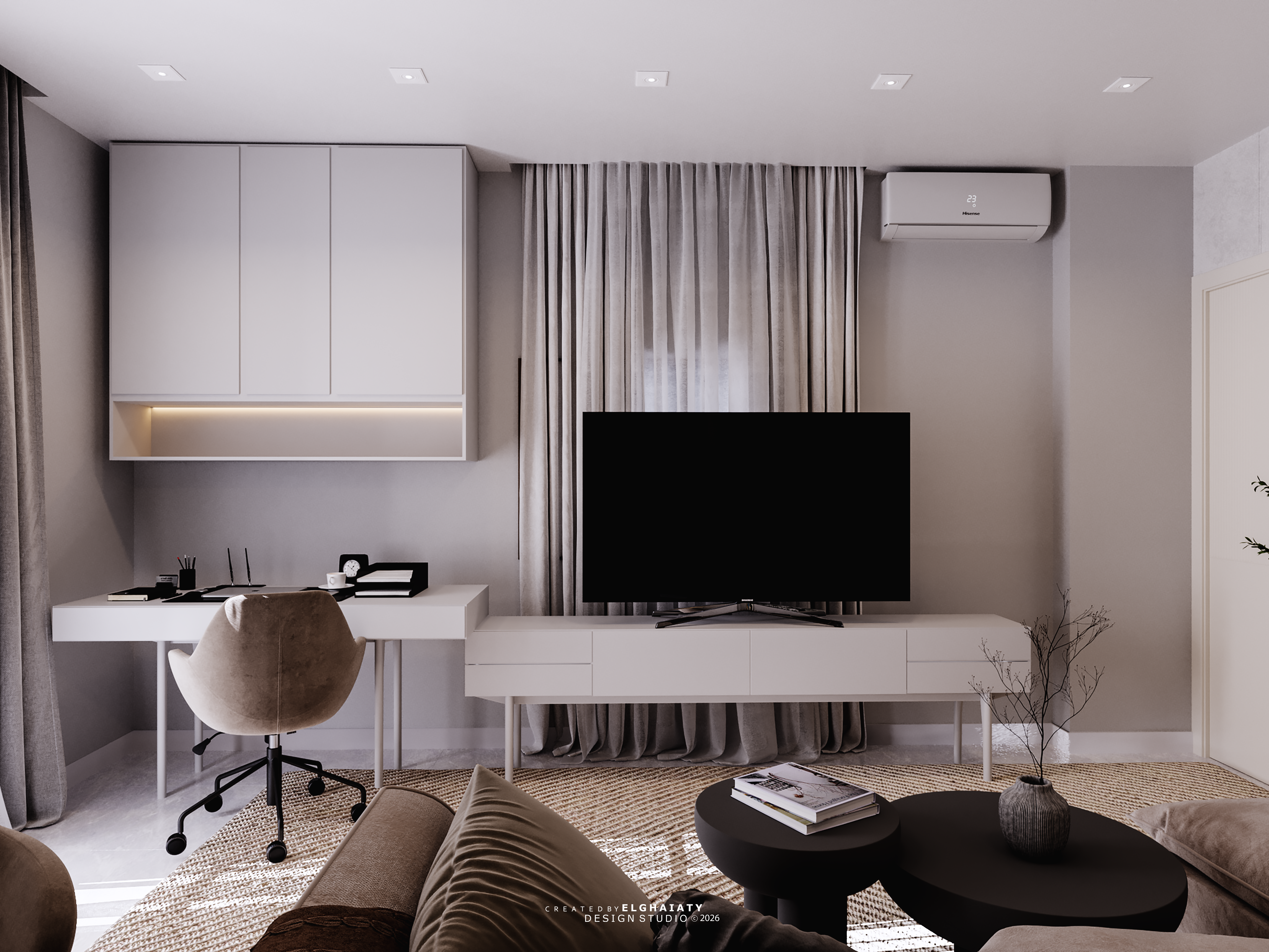 新开罗Living 3D ma·可视化项目丨埃及开罗-13