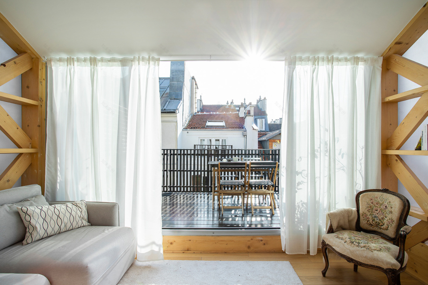 巴黎屋顶加建项目丨法国巴黎丨JAVA Architecture-10