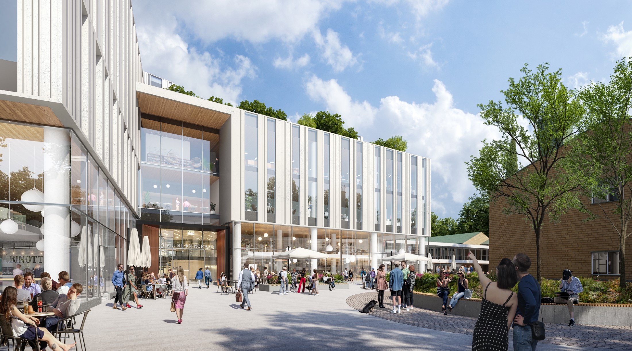 Kielotie 13 综合用途建筑丨芬兰万塔丨PESArchitects-16