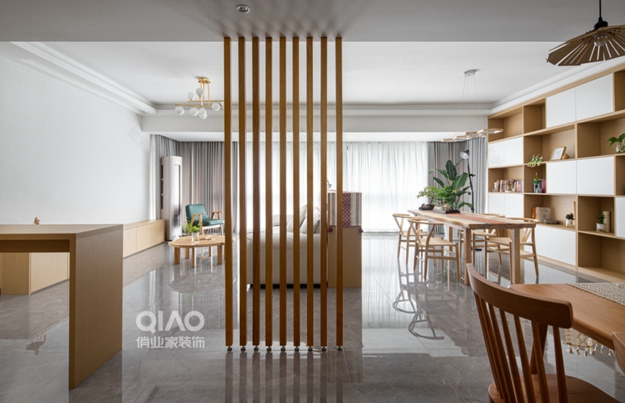 宏声公寓现代原木风装修案例丨中国重庆丨重庆俏业家装饰-27