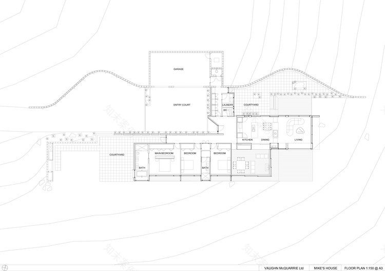 新西兰南海岸锯齿形住宅-14