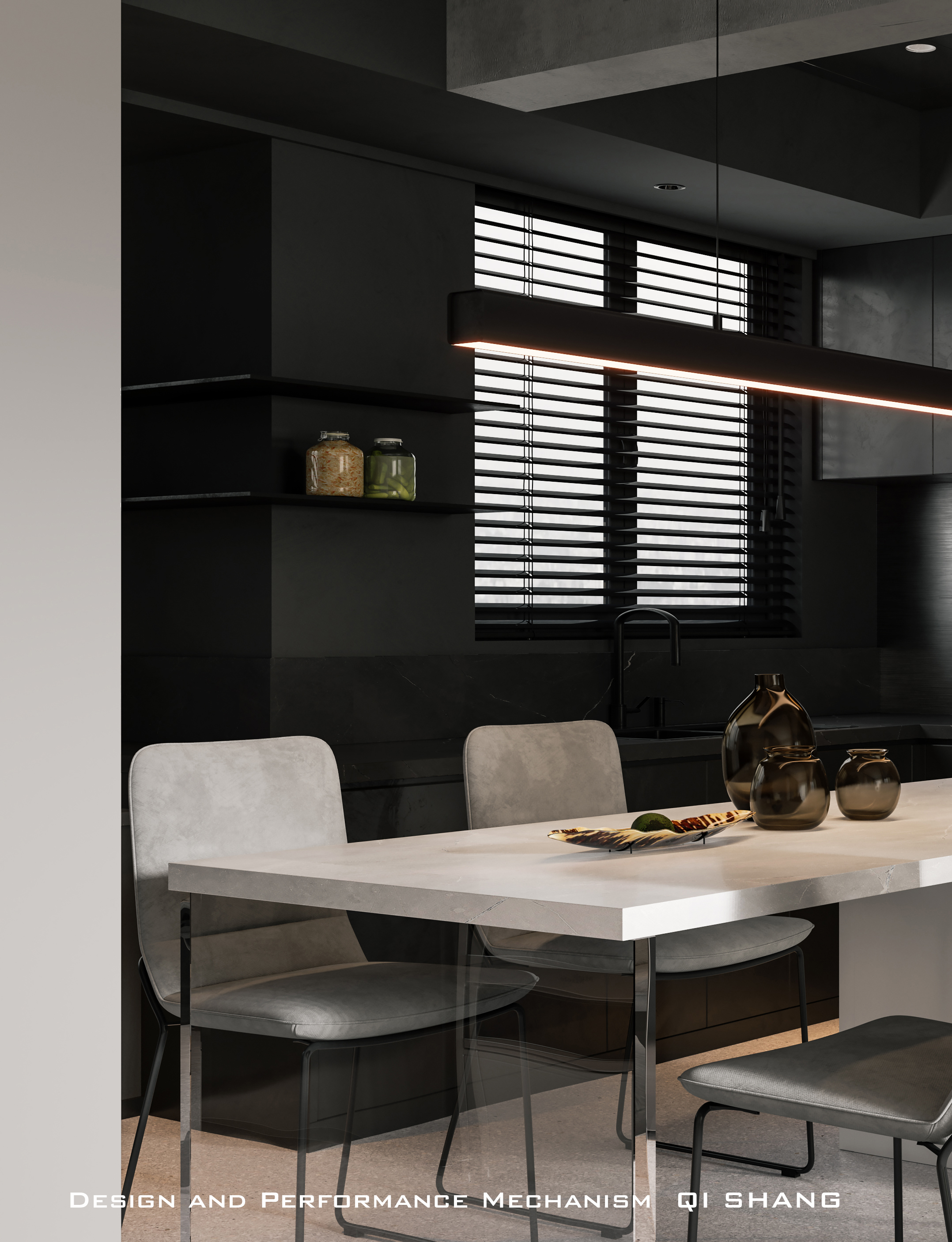 《黑色》迷雾中的室内设计探秘-13