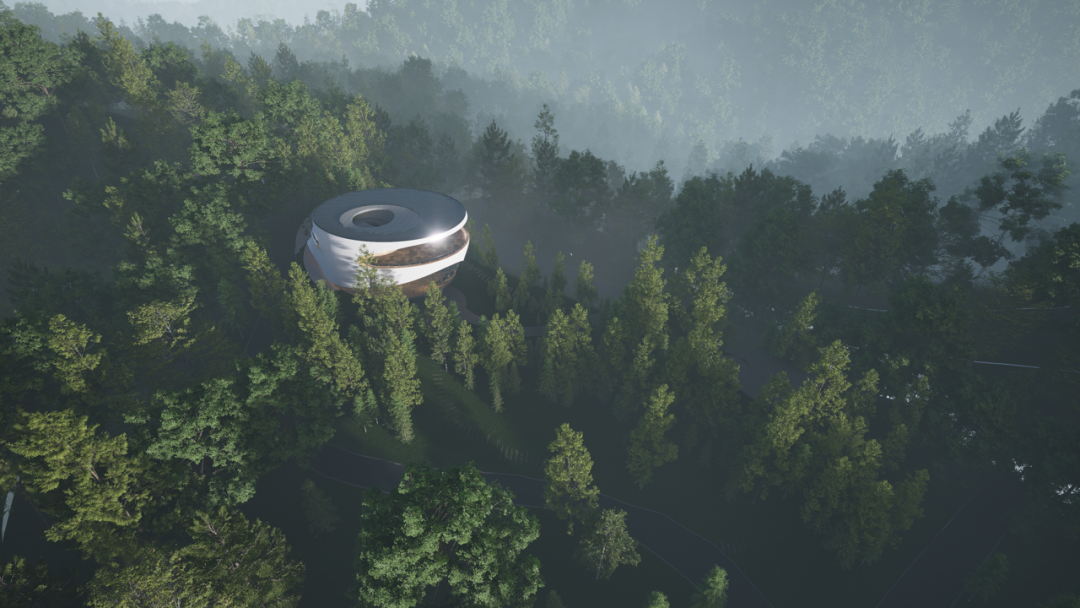 蓥华山惊现“古蜀之眼”，360°沉浸式观日出，预计10月完工-17