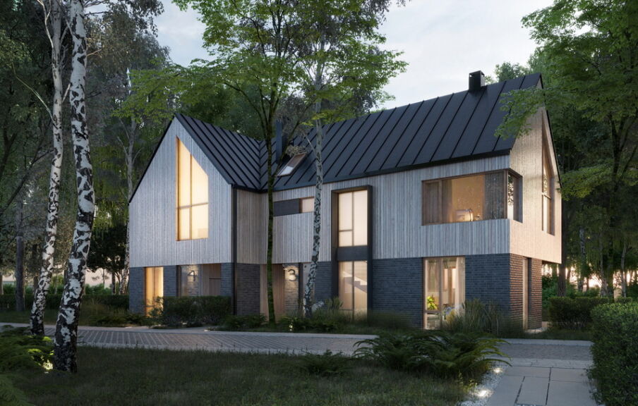 隐秘别墅区丨乌克兰基辅丨建筑设计工作室MODUS-22