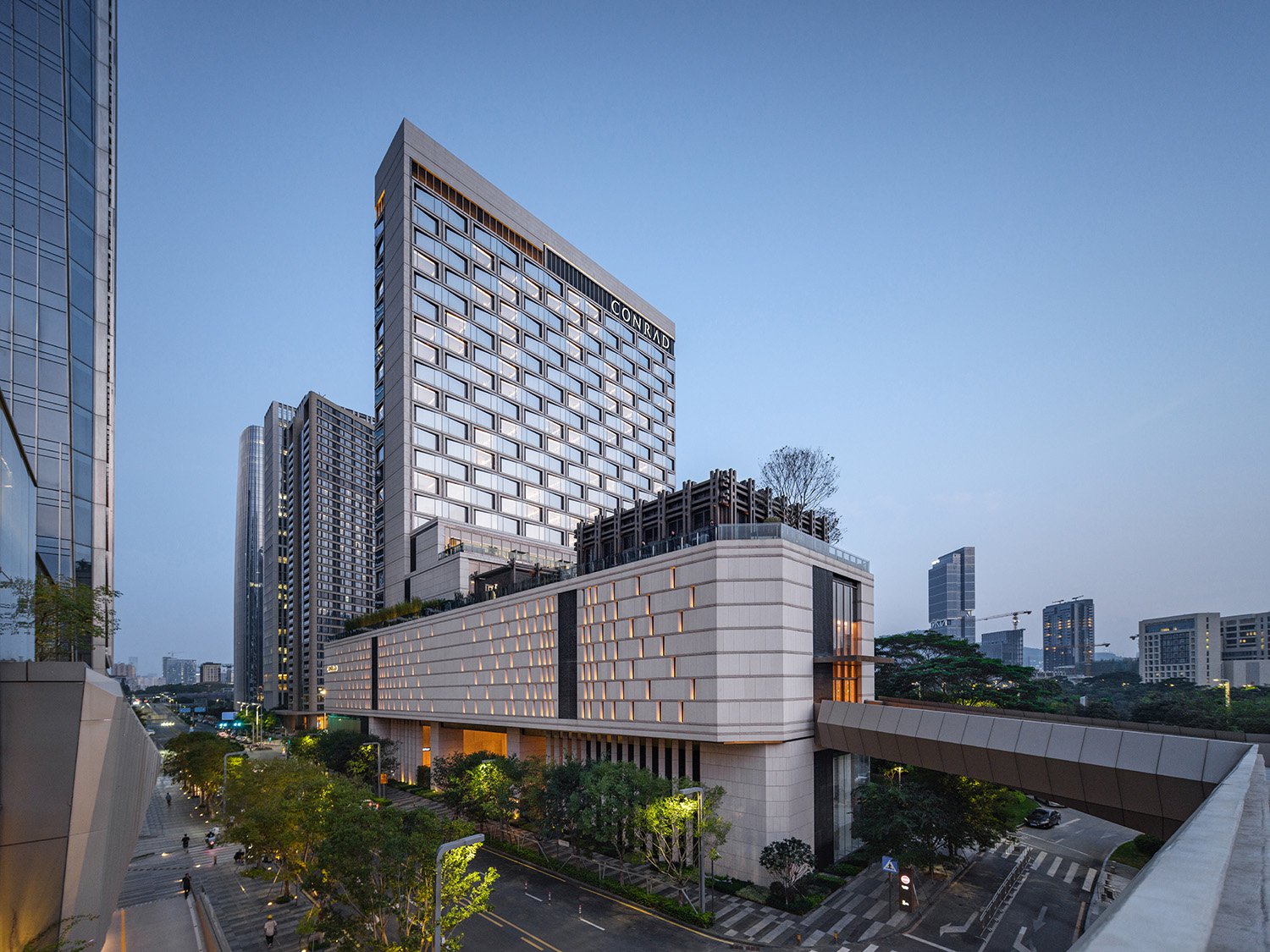 Goettsch Partners Completes New Luxury Conrad Hotel in Shenzhen, China-2