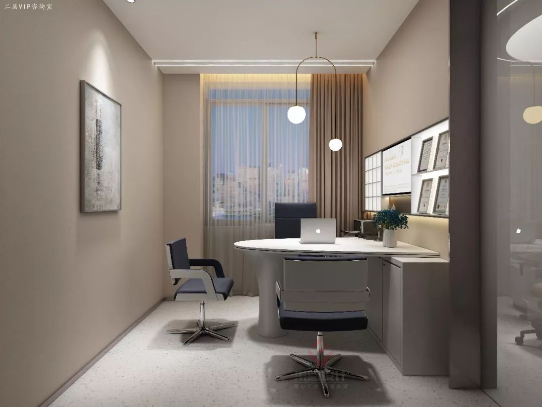 太原 XX 口腔,现代简约风格的时尚雅致空间-60