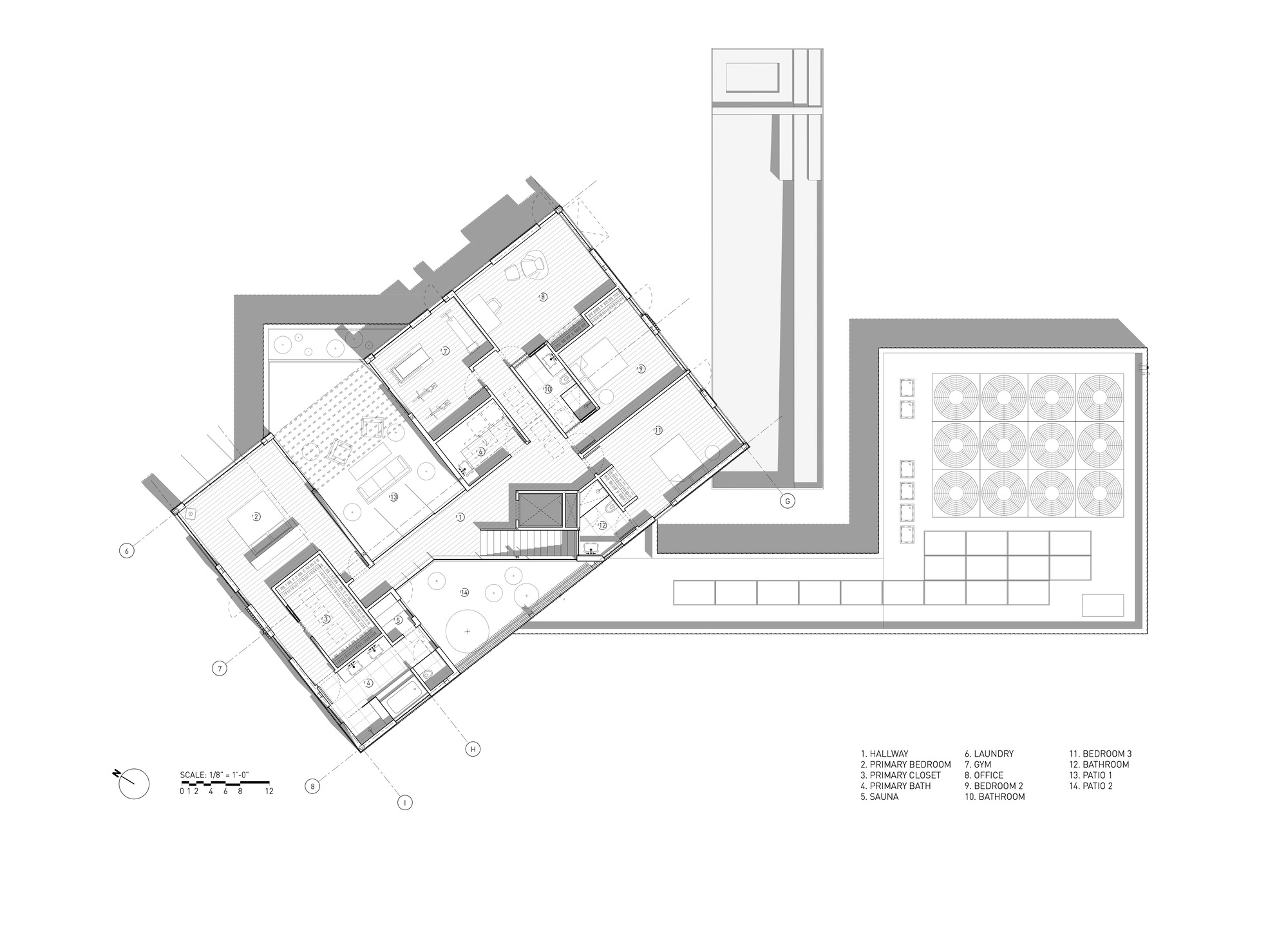 解脱之屋(注:Moksha在印度宗教哲学中意为解脱、救赎,这里结合一般命名习惯这样翻译,具体还需结合实际语境) 丨美国加利福尼亚丨SAW,,Spiegel Aihara Workshop-35