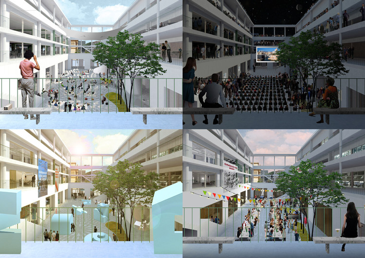 NP2F Wins Competition for New Mediterranean Institute of Cities and Territories in Marseille-11