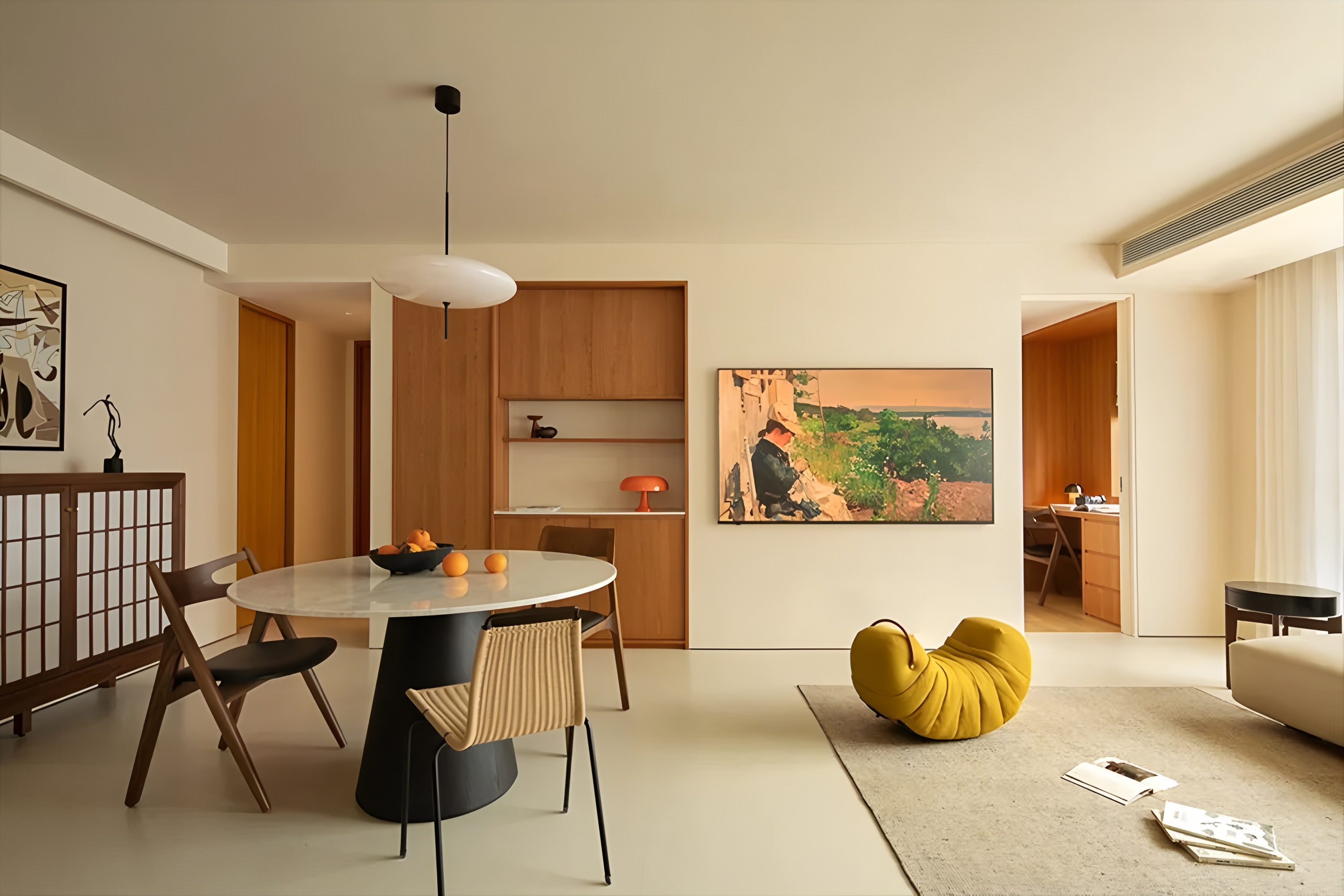 浙江·温州绿城留香园120平设计丨中国温州丨璞素空间设计-8