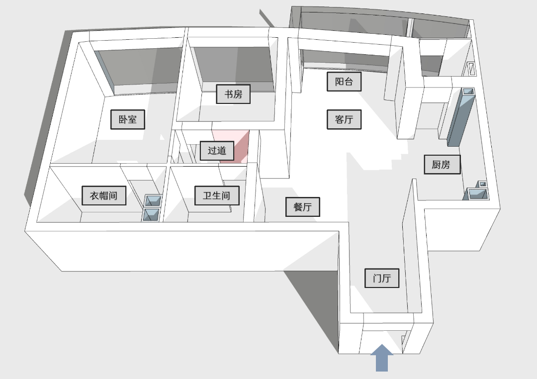 丁克的理想家 · 79㎡二人居设计丨中国北京丨居然顶层签约设计师李晗-6