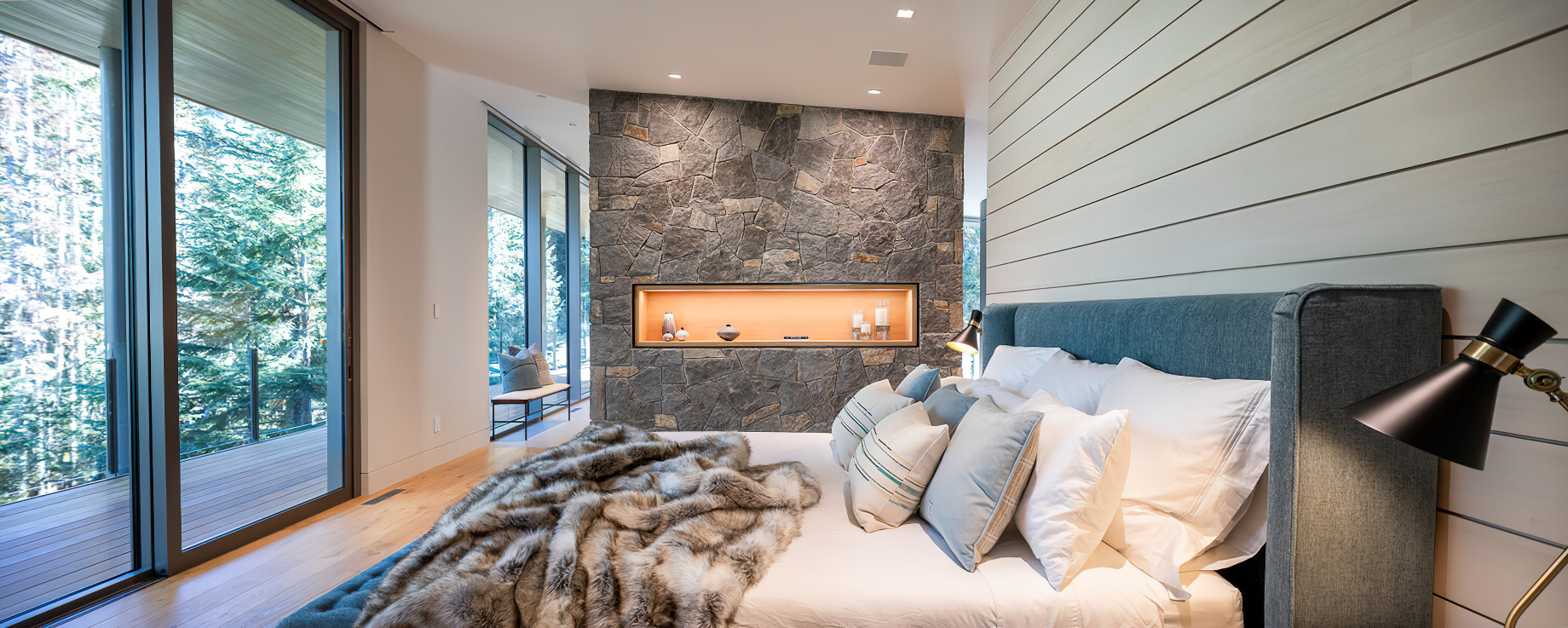 Trail’s Edge 宫殿式豪华滑雪小屋住宅丨加拿大丨Openspace Architecture-27