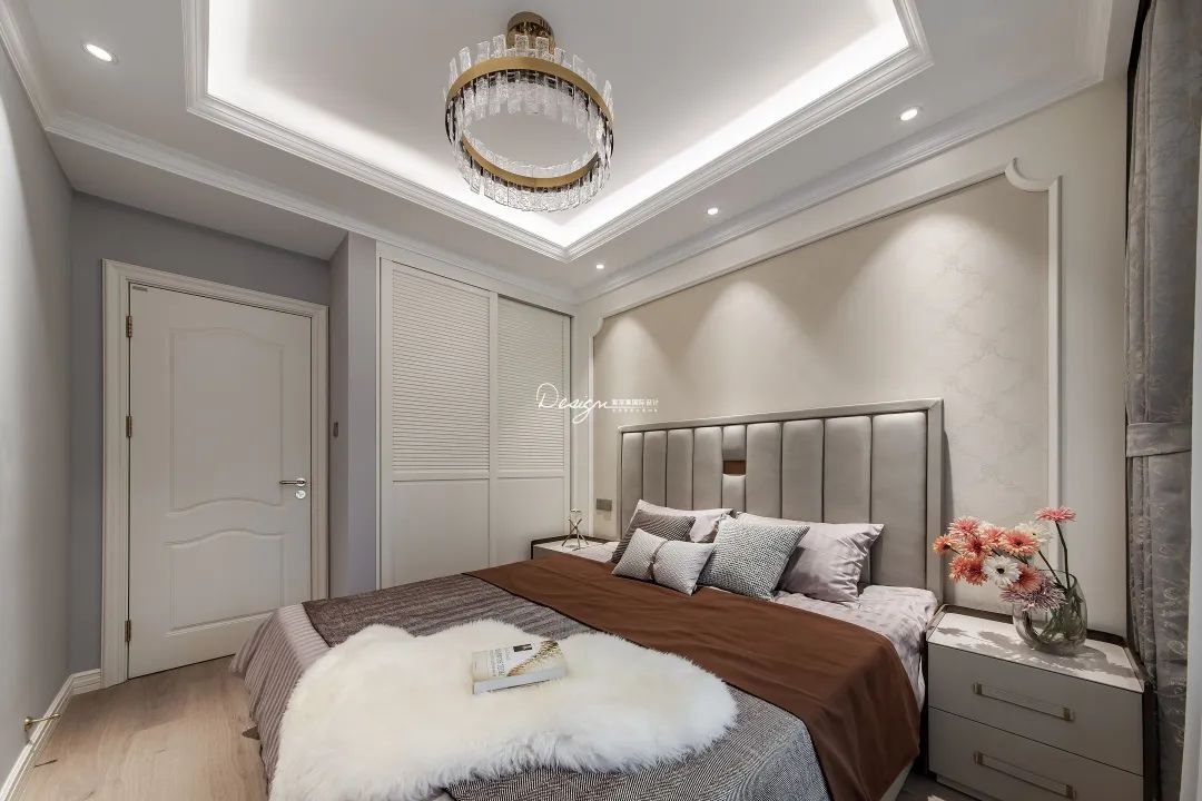 远洋青云府欧式轻奢风格设计丨紫苹果装饰集团-52