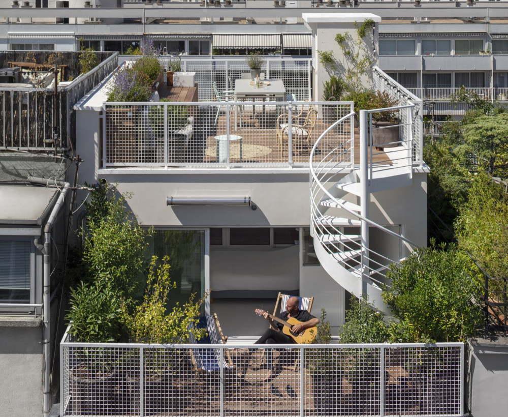 巴黎垂直住宅 Bergeyre House-22