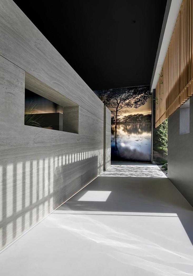 遇岩 | 德赛斯岩板展厅的沉浸式山林之旅-5